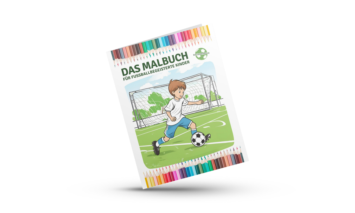 Das Malbuch für fußballbegeisterte Kinder