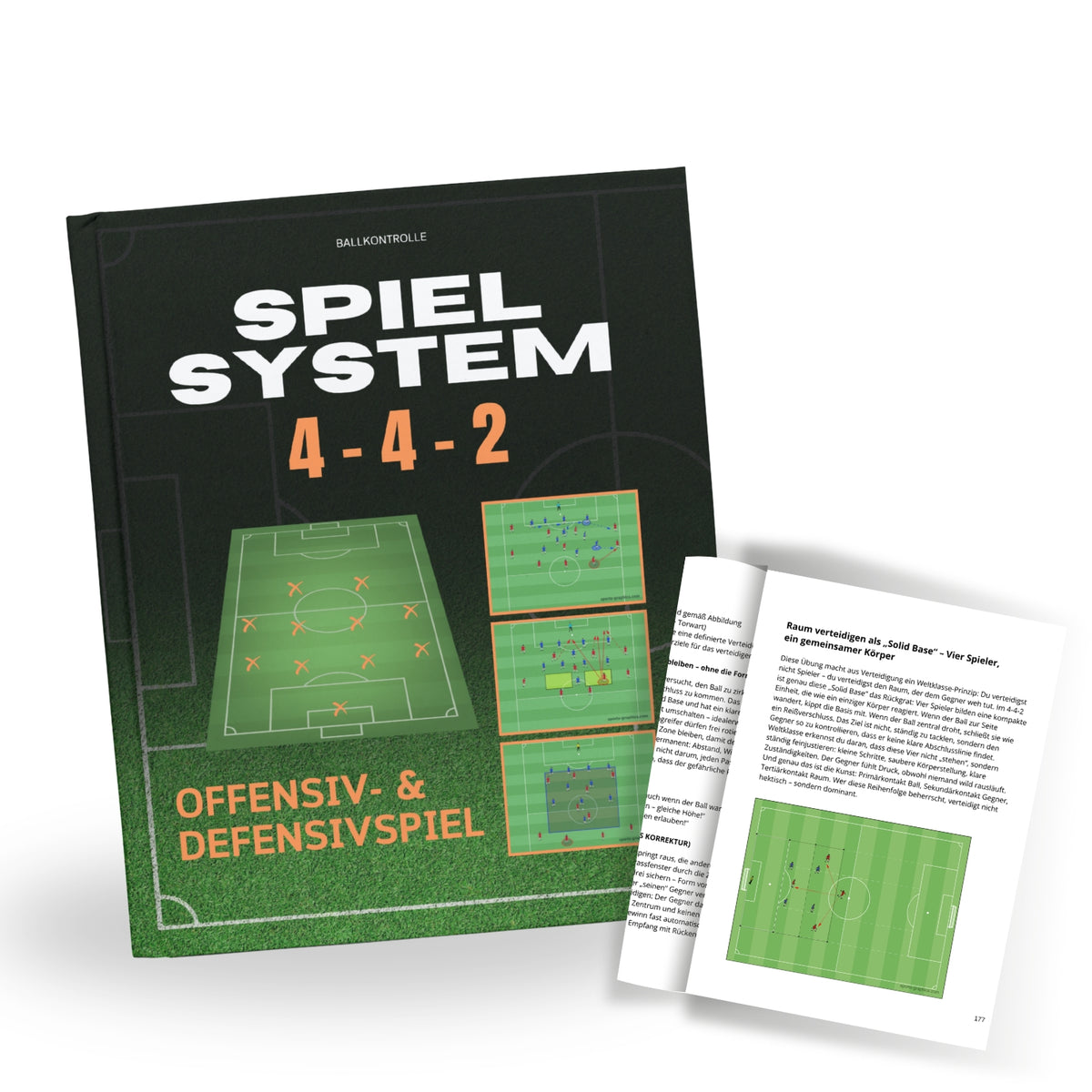 Spielsystem 4-4-2 (Offensive & Defensive)