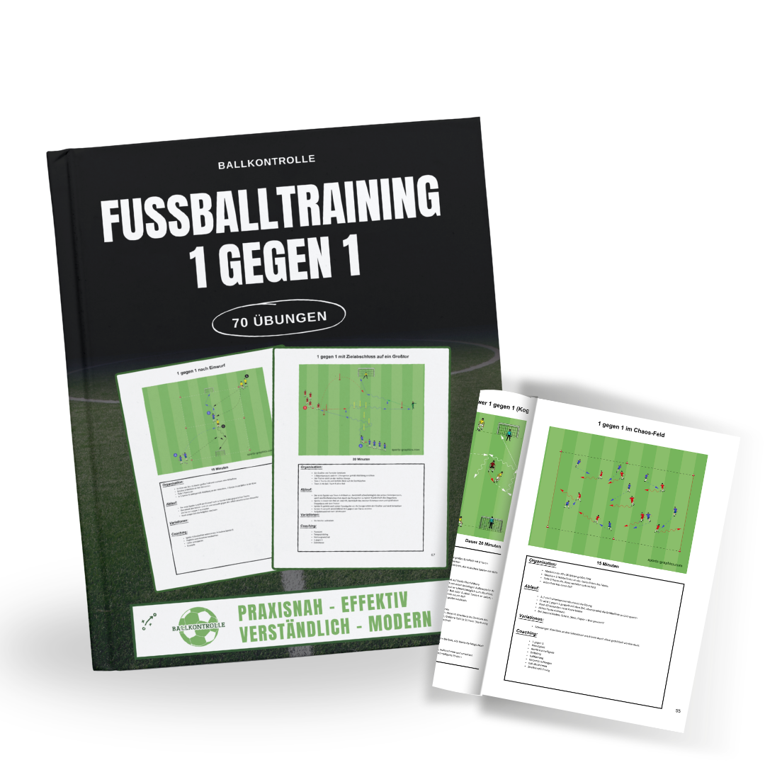 70 Übungen für das 1 gegen 1 – Duelle suchen und gewinnen