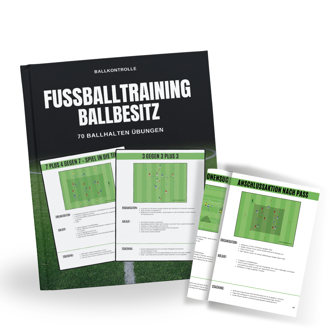 70 Trainingsformen für Ballhalten und Ballbesitz